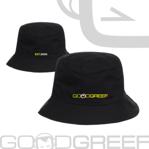 GoodGreef Bucket Hat with Yellow Text x Head